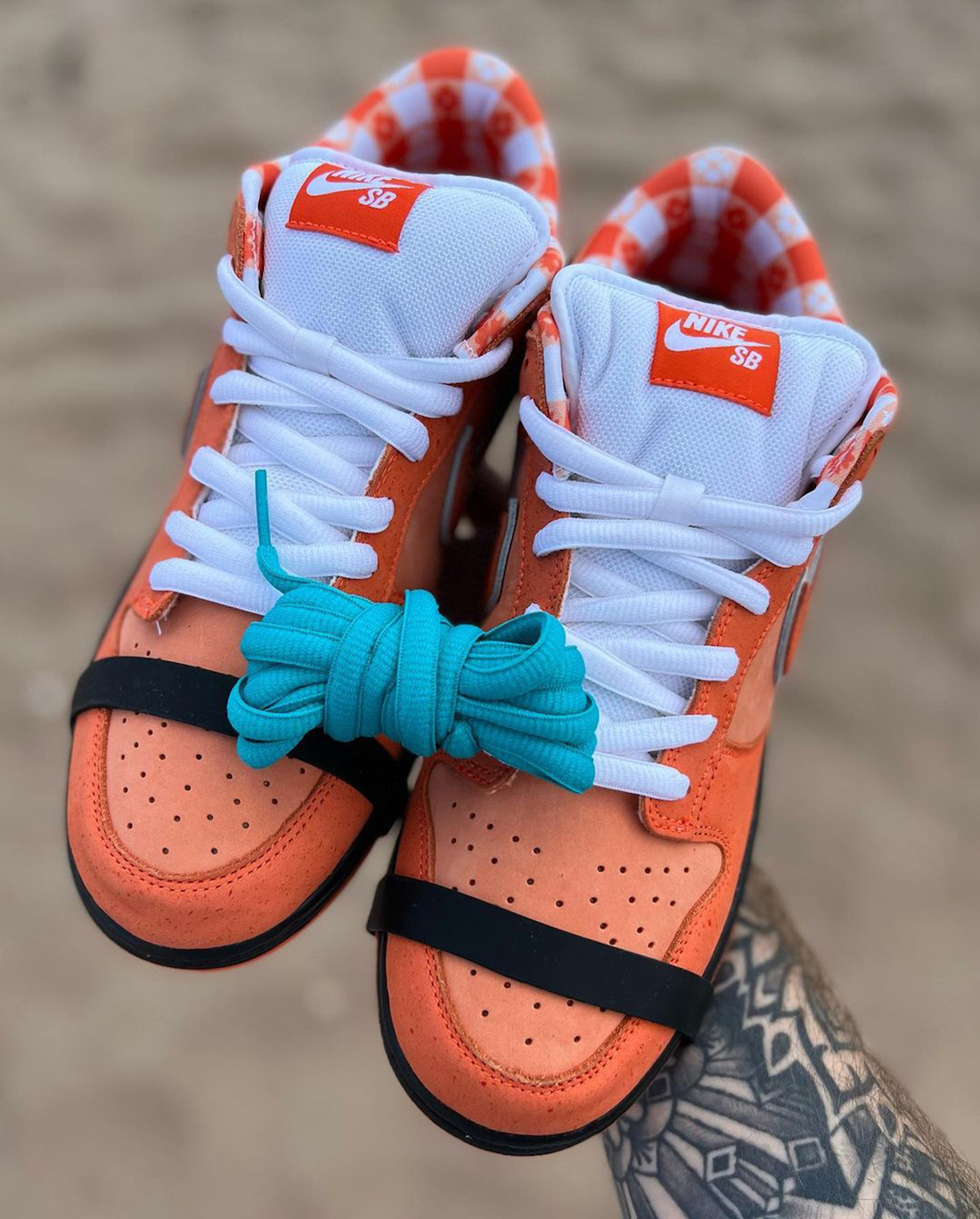 Concepts Nike SB Dunk Low Orange Lobster FD8776-800 In-Hand