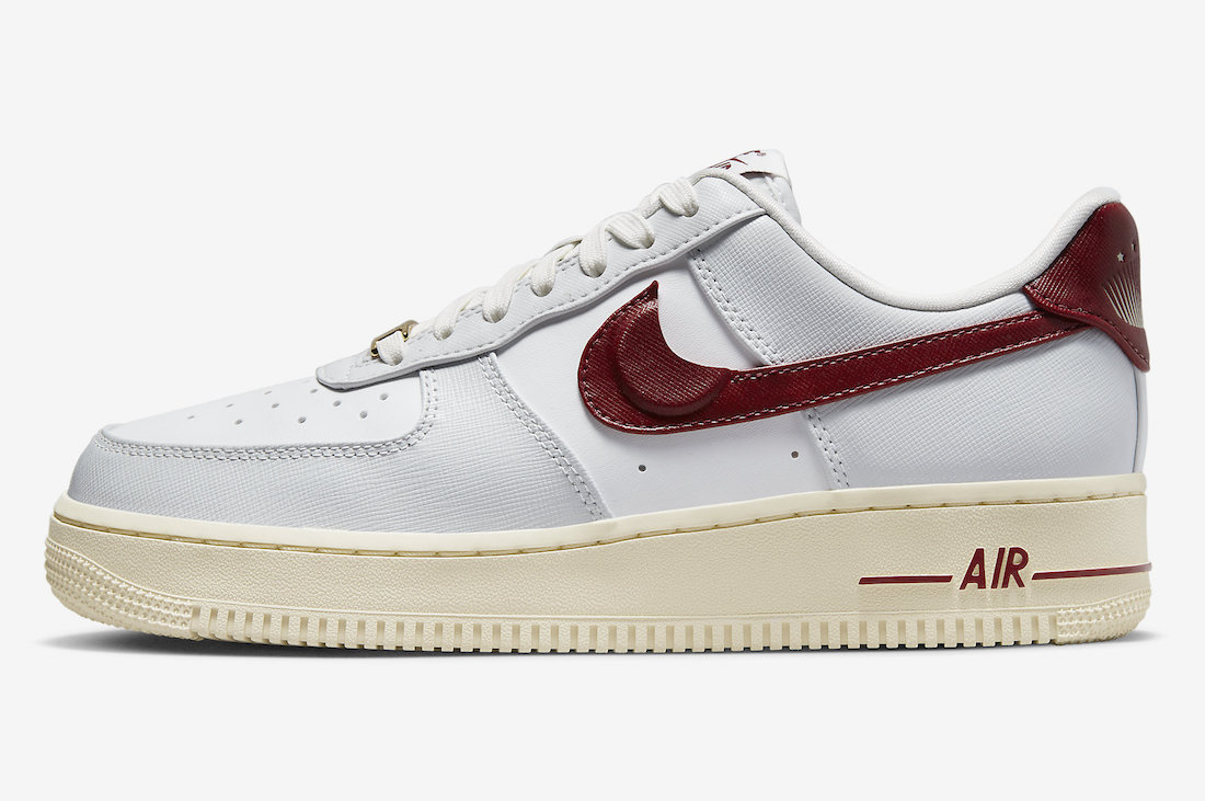 Nike Air Force 1 Low Photon Dust Team Red DV7584-001 Release Date 