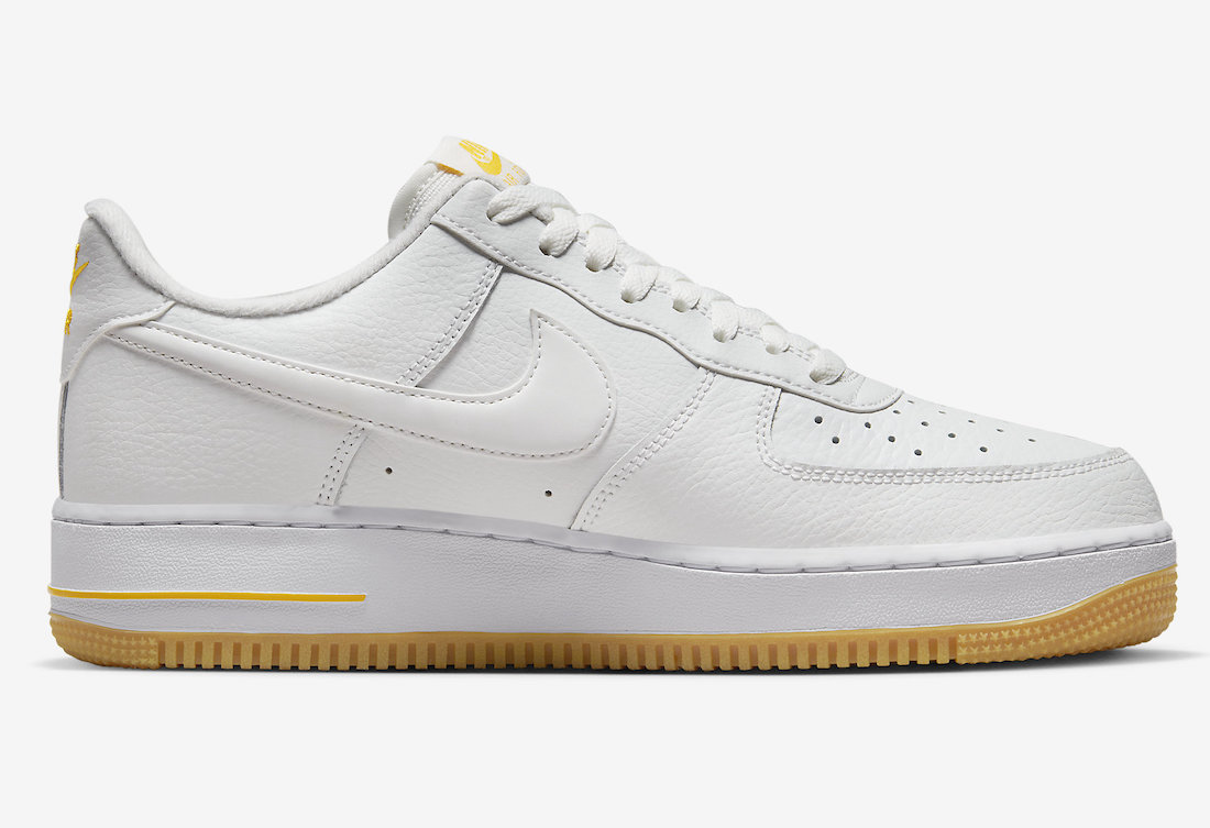 Nike Air Force 1 Low White Yellow Gum DZ4512-100 Release Date
