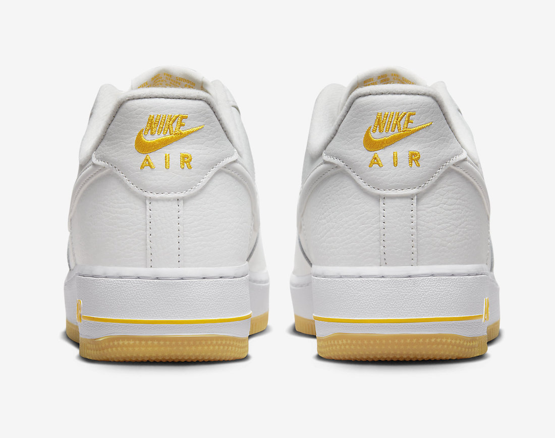 Nike Air Force 1 Low White Yellow Gum DZ4512-100 Release Date