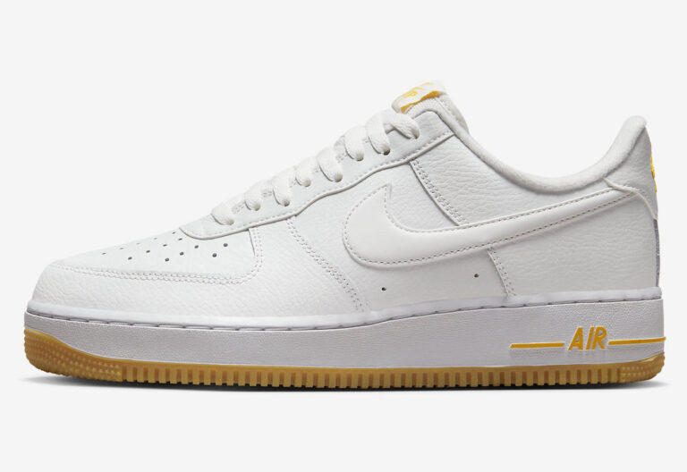 Nike Air Force 1 Low White Yellow Gum DZ4512-100 Release Date | SBD