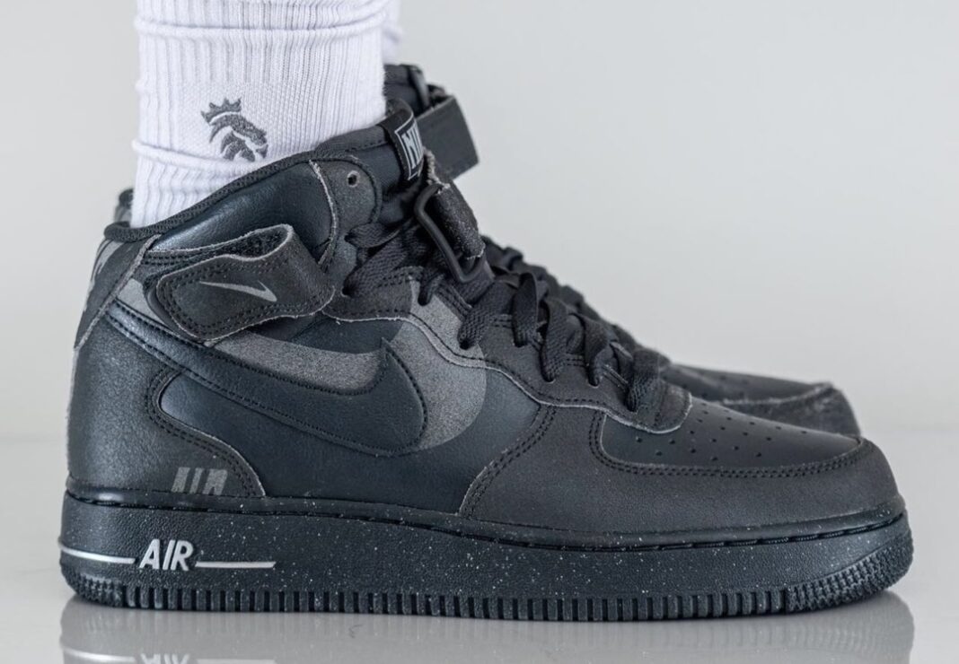 Mediator Bare leakage Nike Air Force 1 Mid Halloween DQ7666-001 Release Date | SBD