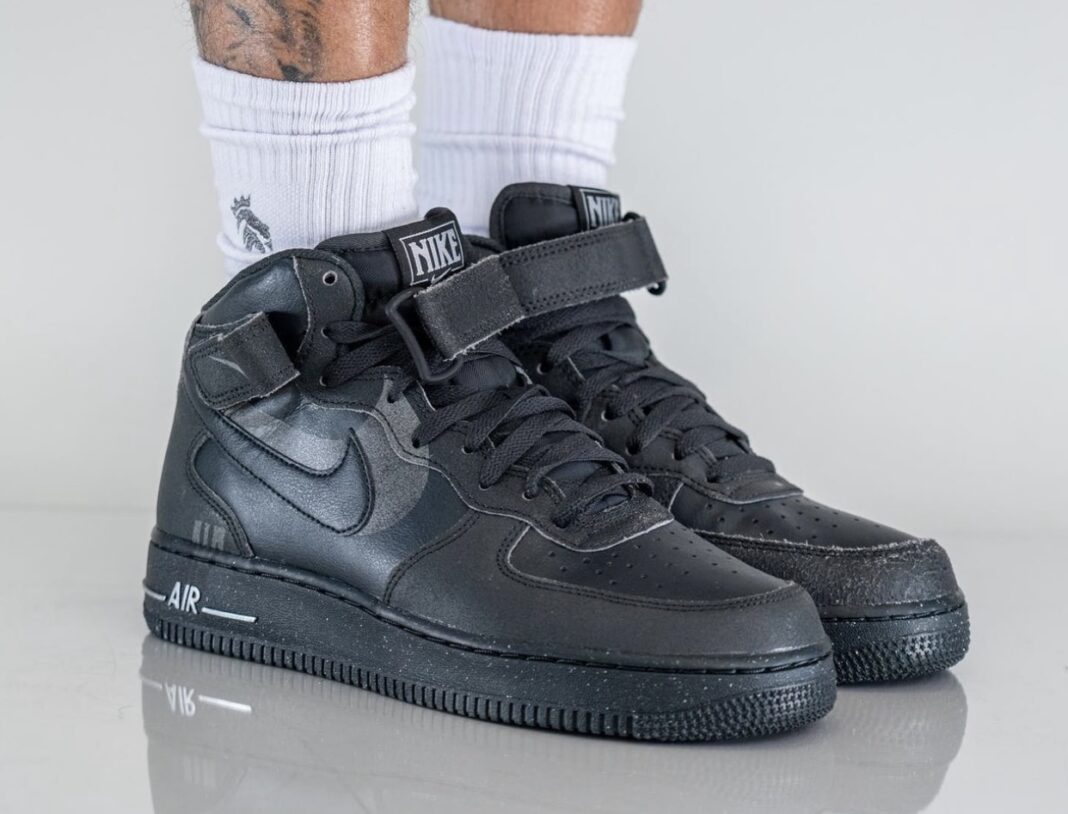 Nike Air Force 1 Mid Halloween DQ7666-001 Release Date | SBD
