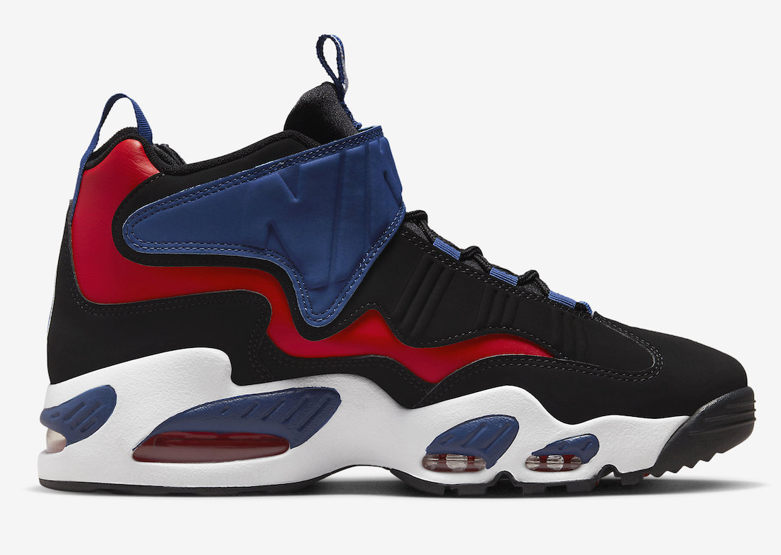 Nike king griffey shoes Air Griffey Max 1 Black Navy Blue Red DZ5186-001 Release Date