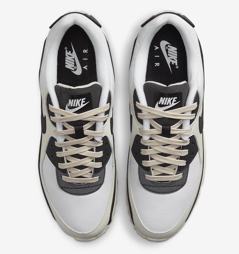 Nike Air Max 90 White Black Phantom Coconut Milk DQ8974-100 Release Date
