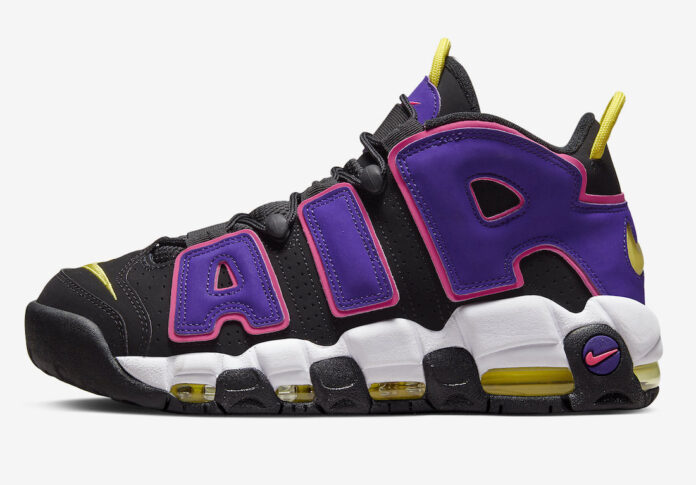 Nike Air More Uptempo Black Court Purple DZ5187-001 Release Date | SBD