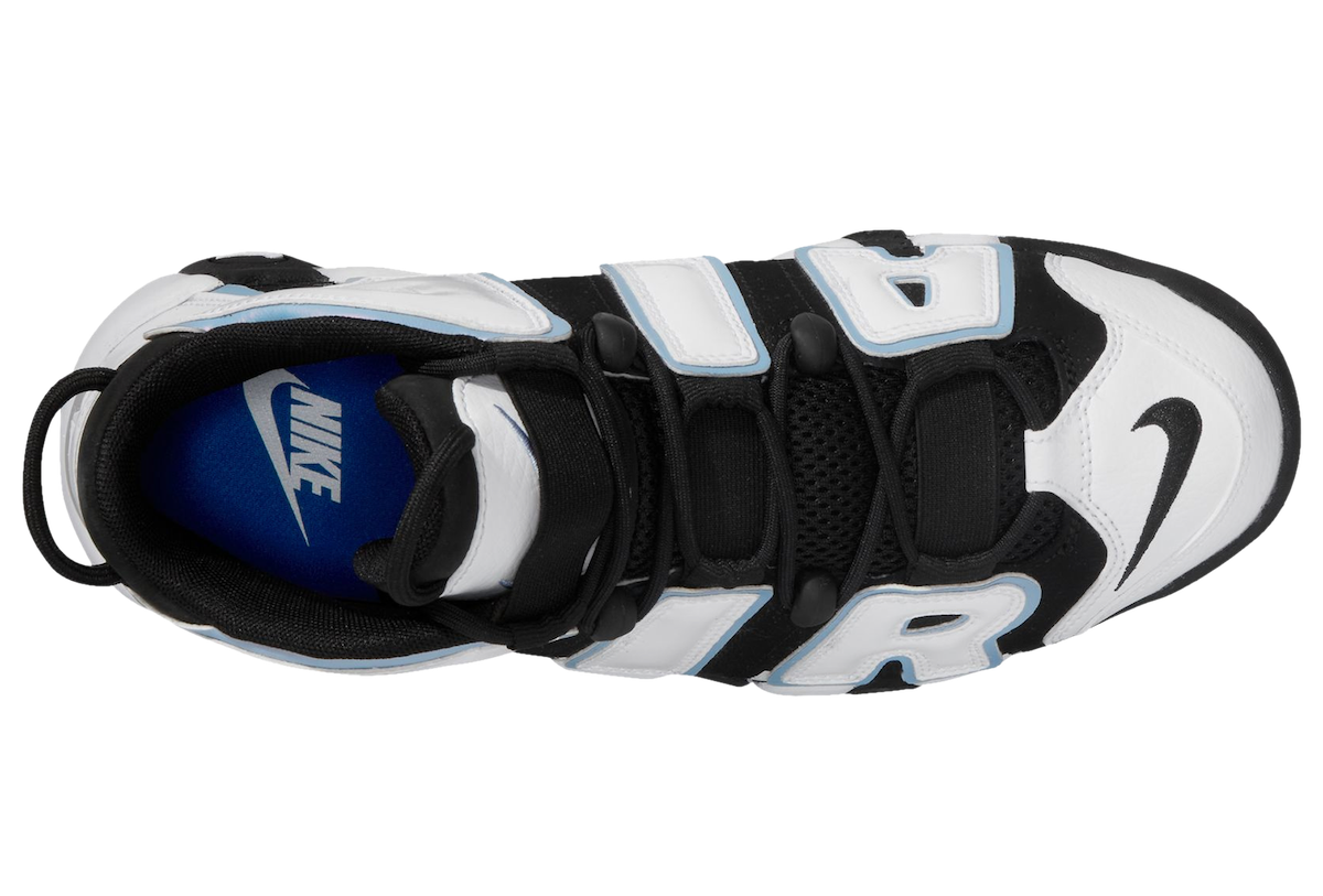 Nike Air More Uptempo Black White Cobalt Bliss DV0819-001 Release Date