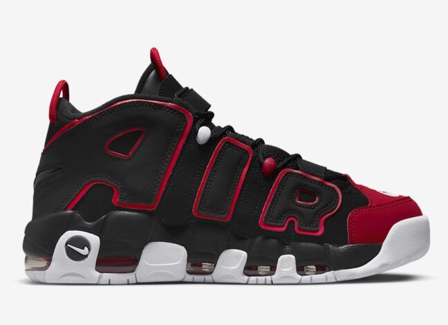 Nike Air More Uptempo Red Toe FD0274-001 Release Date | SBD