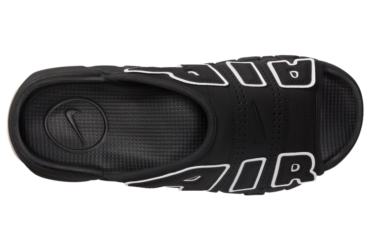 Nike Air More Uptempo Slide OG Black White DV2137-001 Release Date