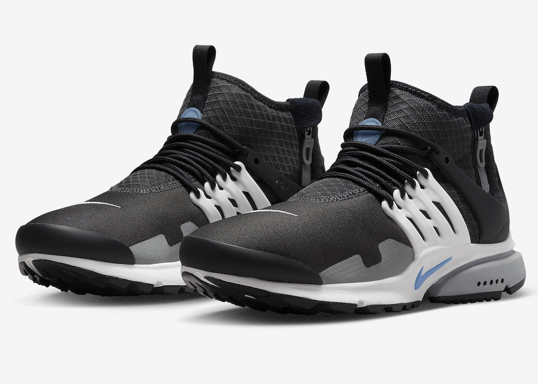 Nike Air Presto Mid Utility Anthracite University Blue DC8751-002 Release Date
