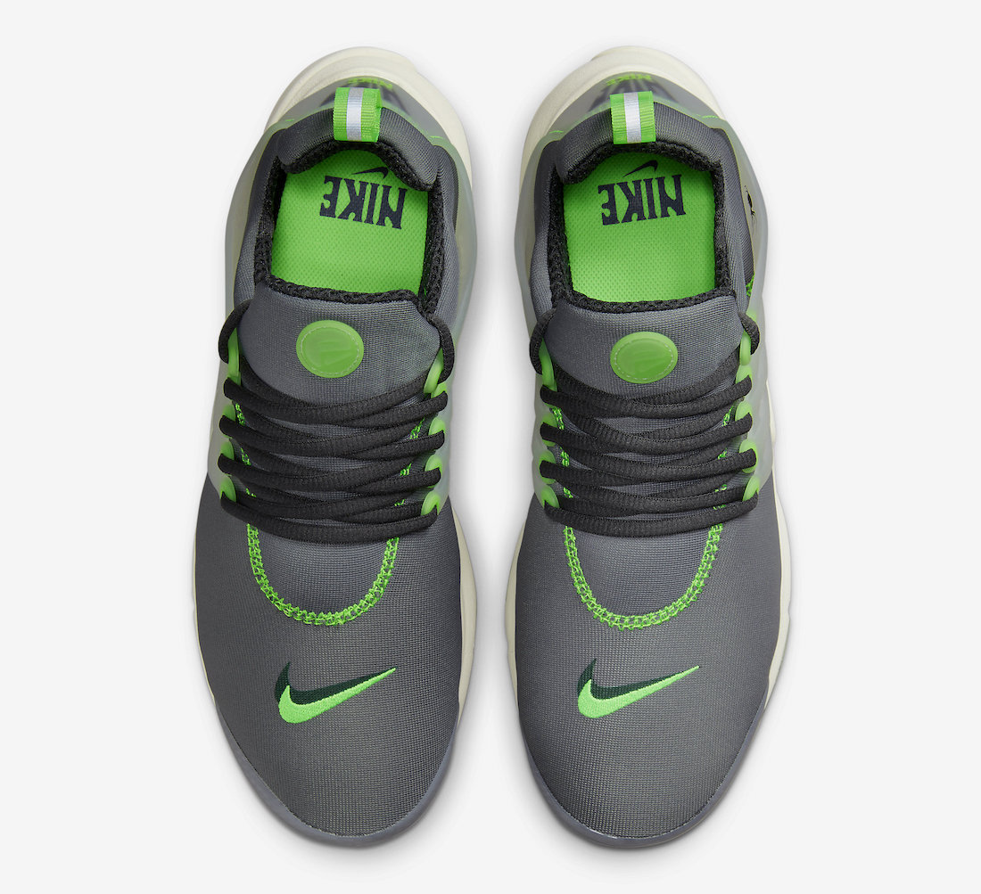 Nike Air Presto Smoke Grey Scream Green FJ2685-001 Release Date