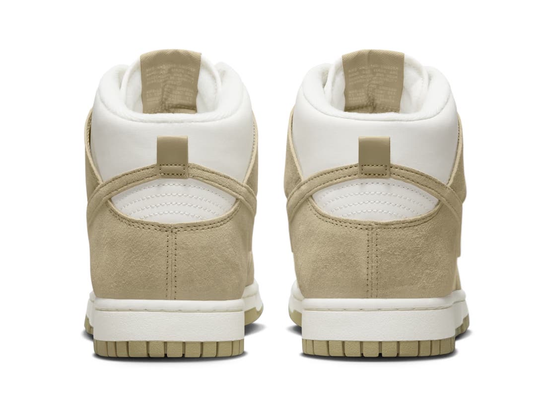 Nike Dunk High White Tan Suede DQ7679-001 Release Date