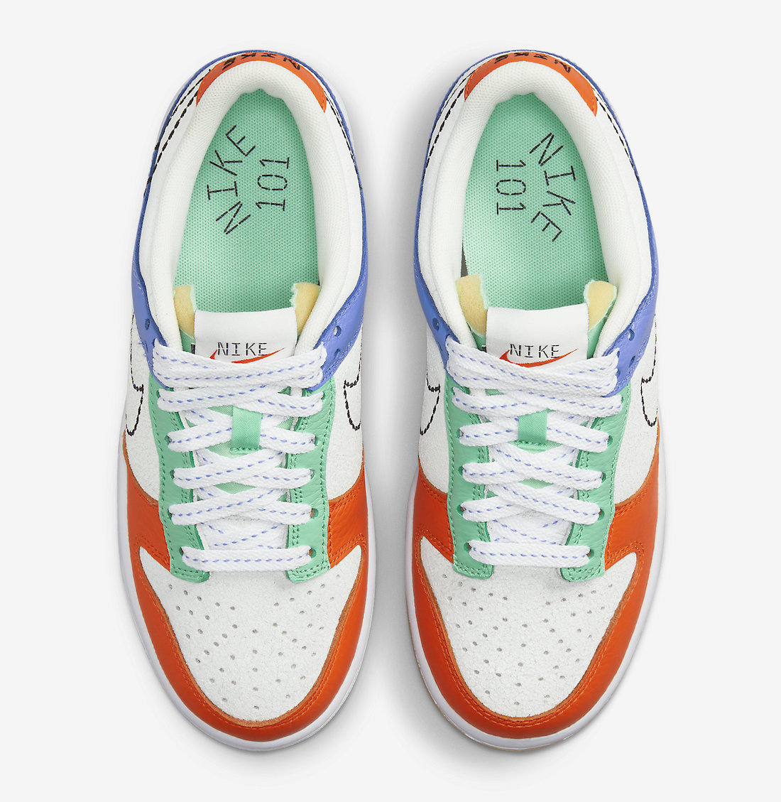Nike Dunk Low GS 101 DX3363-100 Release Date