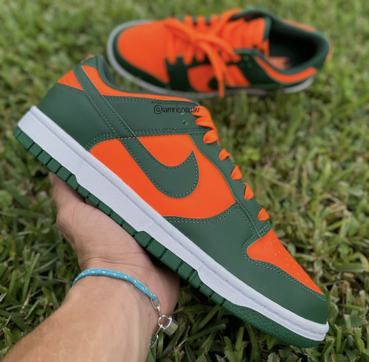 Nike Dunk Low Miami Hurricanes DD1391300 Release Date SBD