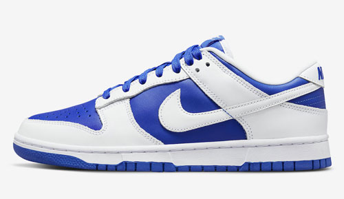 Nike Dunk Low Racer Blue official release dates 2022