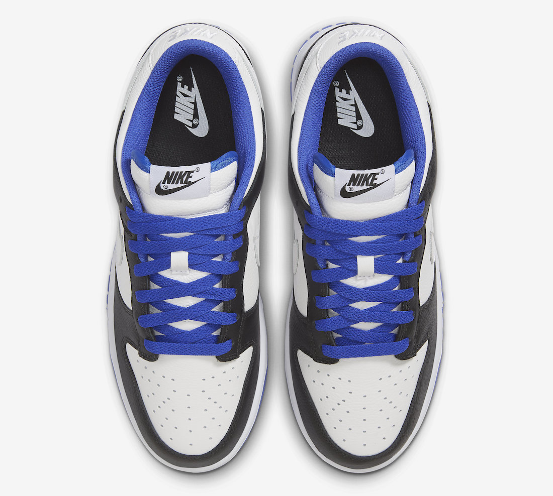 Nike Dunk Low White Black Blue FD9064-110 Release Date
