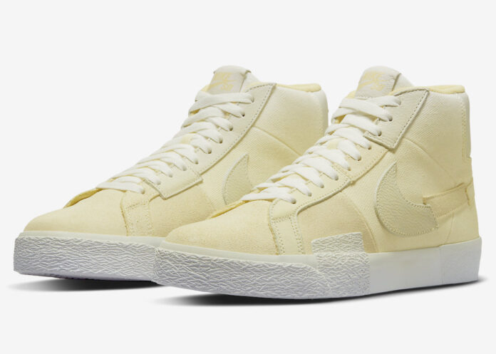 Nike SB Blazer Mid PRM Lemon Wash DR9087-700 Release Date