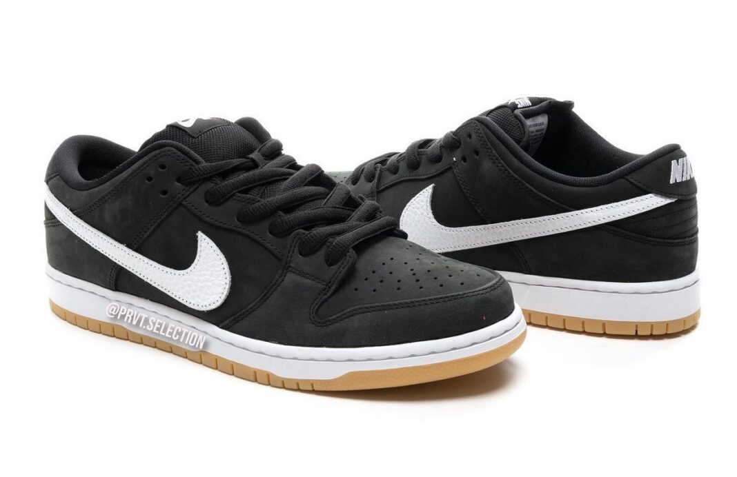 Nike SB Dunk Low Black Gum CD2563006 White Gum CD2563101 Release Date