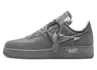 Off White Nike Air Force 1 Low Grey Release Date Mock 324x235