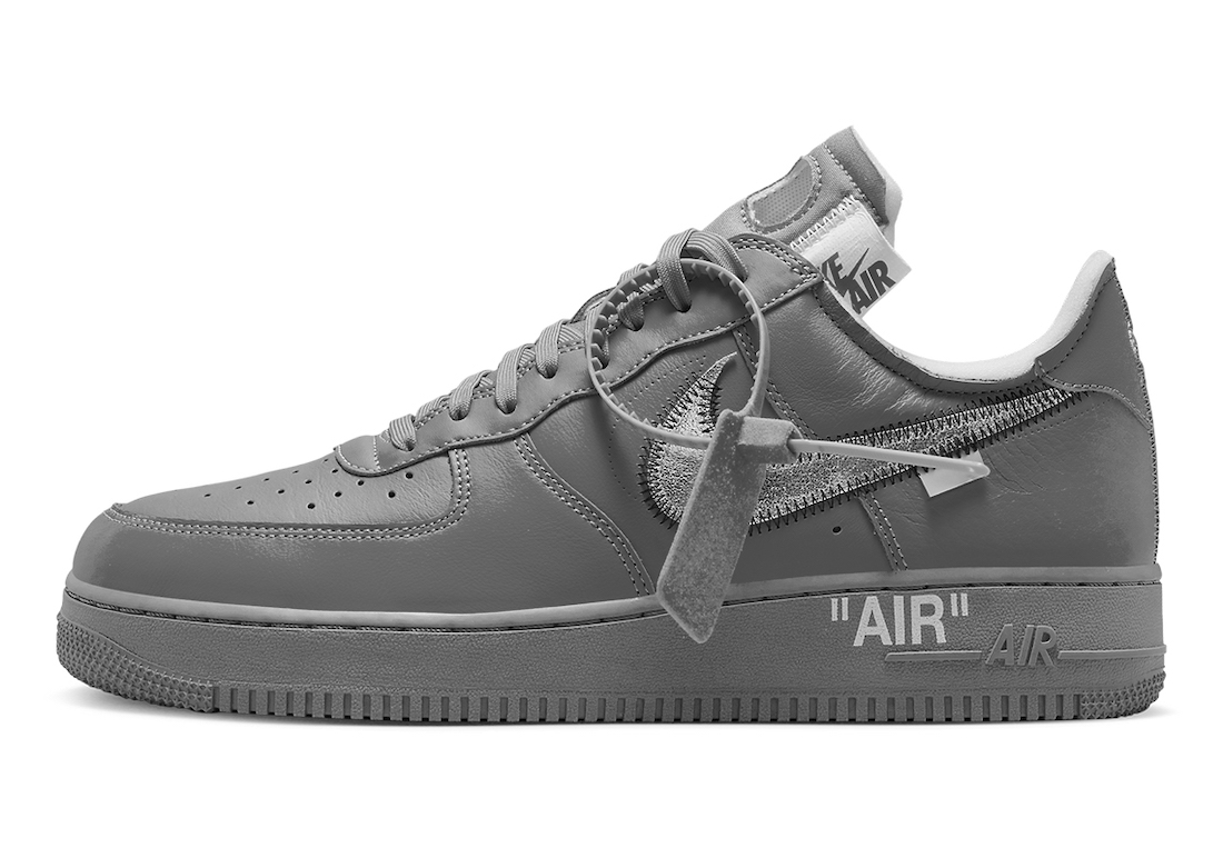 Off-White Nike Air Force 1 Low Grey Release Date