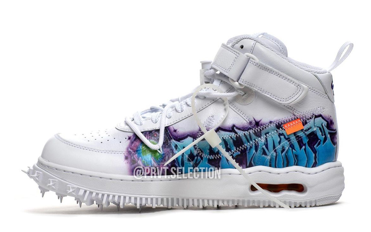 Off-White Nike Air Force 1 Mid Graffiti Release Date