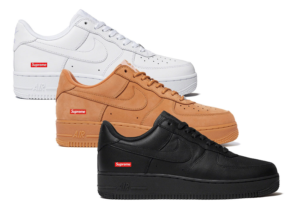 Supreme Nike Air Force 1 Low 2022 Release Date