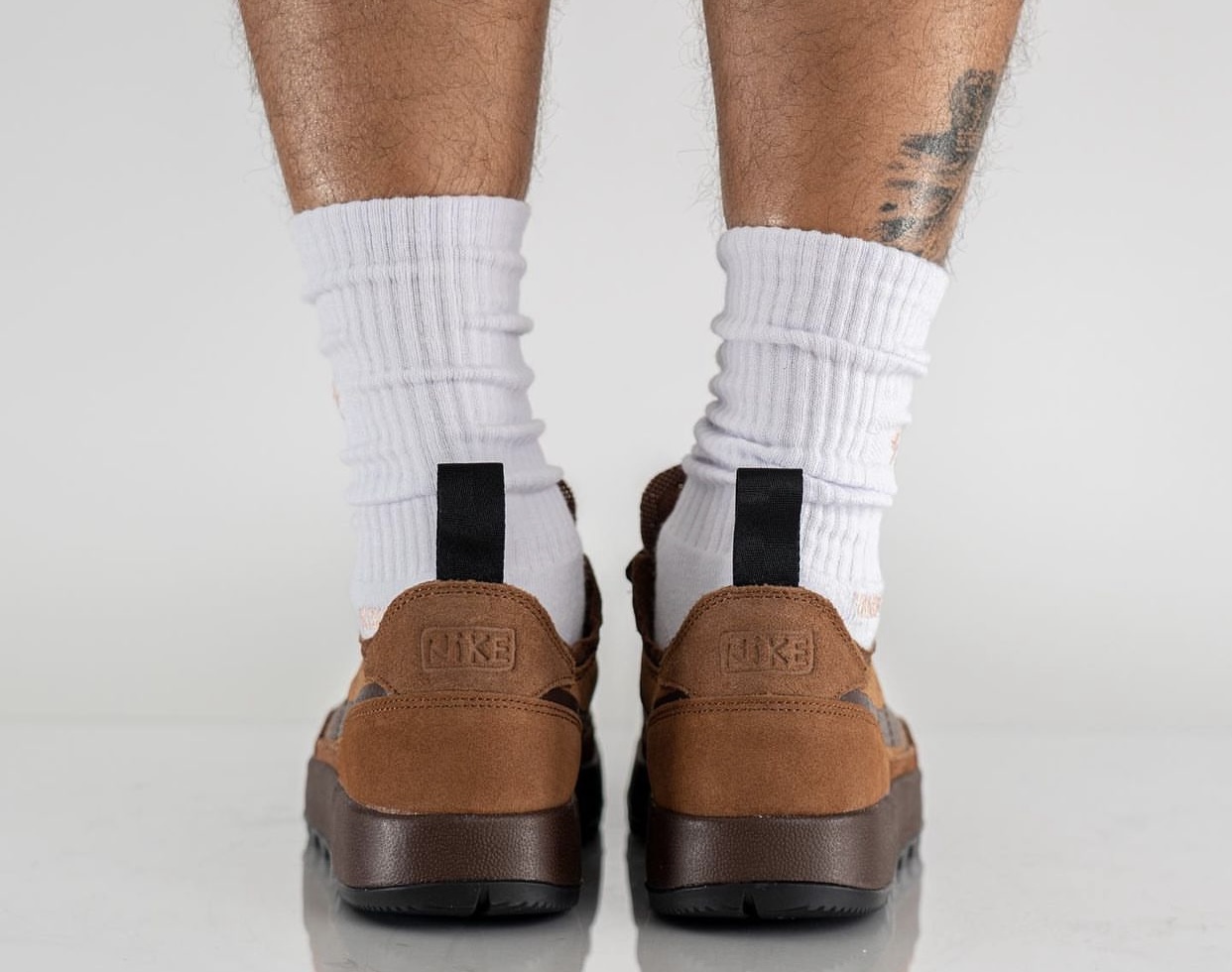 Tom Sachs x NikeCraft General Purpose Shoe Brown DA6672 201 Release Date On Feet 7