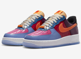 Undefeated Nike Air Force 1 Low Patent DV5255-400 Release Date