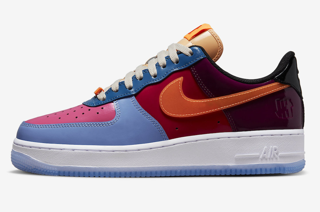 Undefeated Nike Air Force 1 Low Patent DV5255 400 Release Date