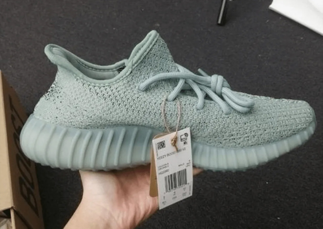 A Sneak Peek At The adidas Yeezy Boost 350 V2 True Form Jade Ash HQ2060 Release Date