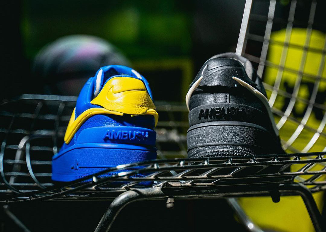 AMBUSH Nike Air Force 1 Low Black Royal Release Date