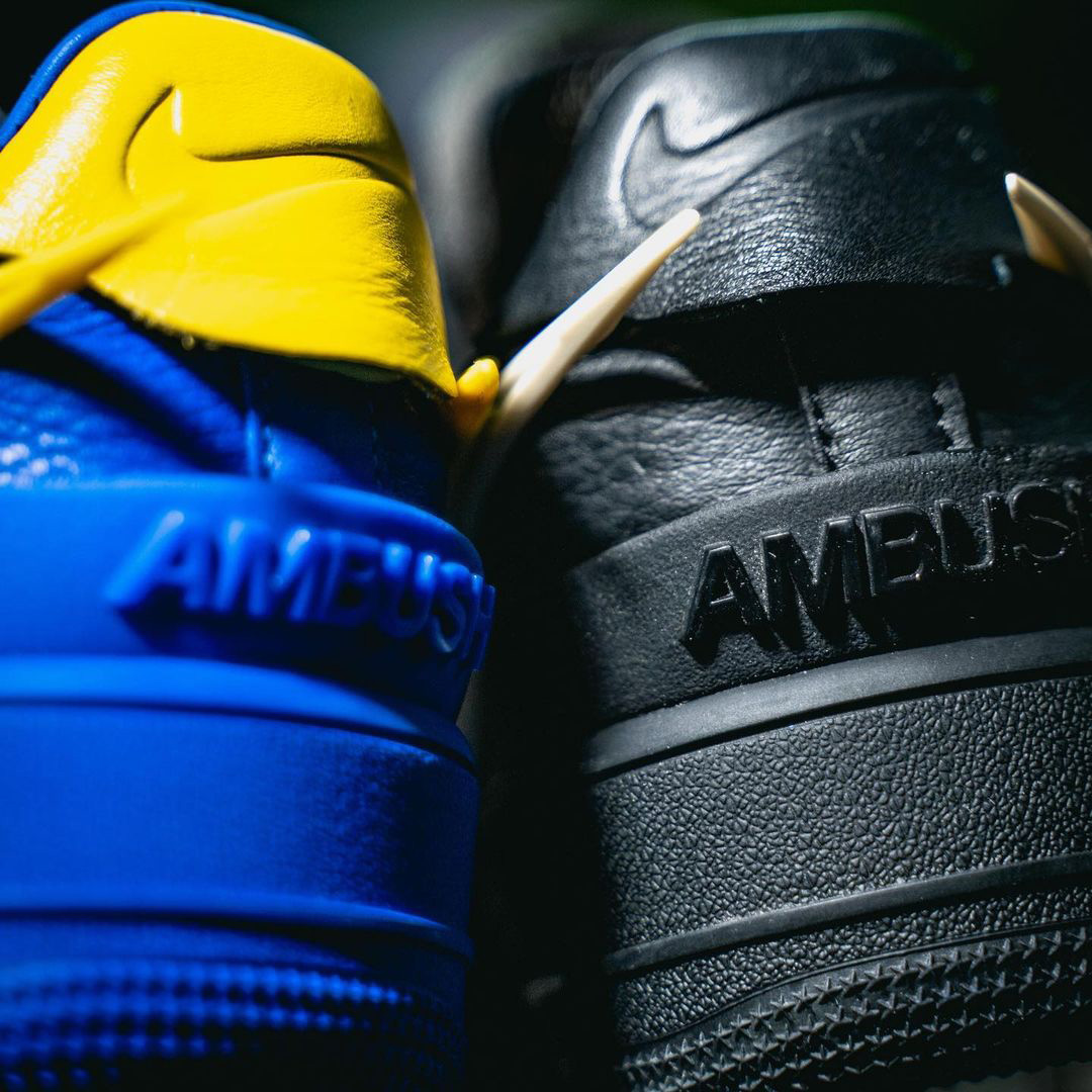 AMBUSH Nike Air Force 1 Low Black Royal Release Date