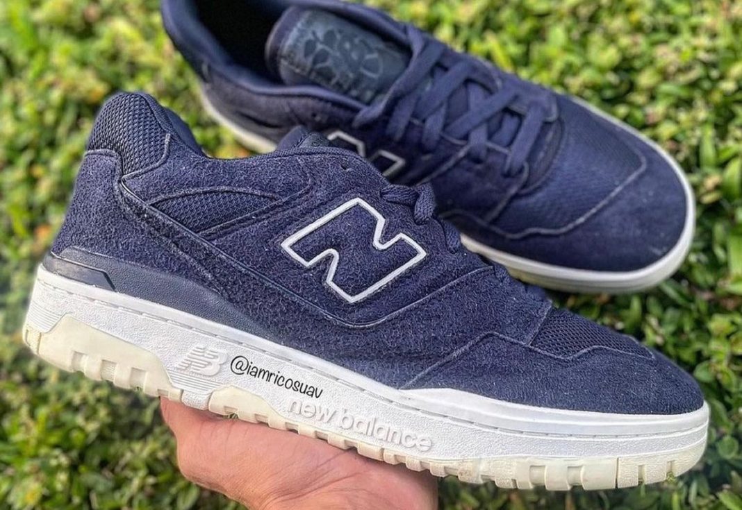 Aimé Leon Dore x New Balance 550 Navy Suede Release Date | SBD