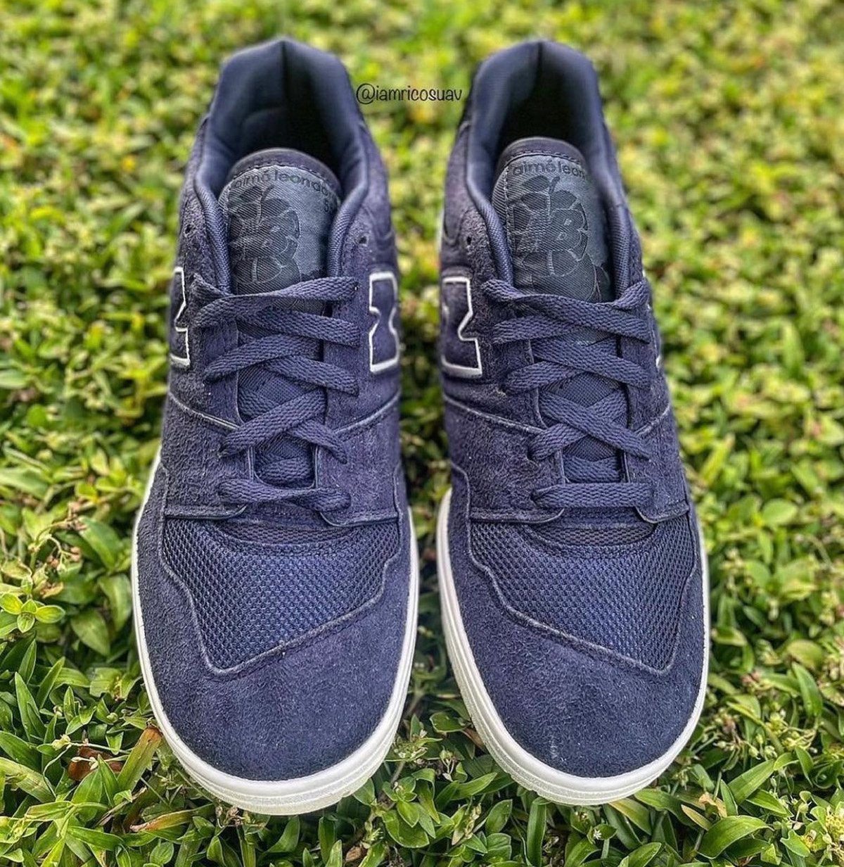 Aime Leon Dore New Balance 550 Navy Suede Release Date