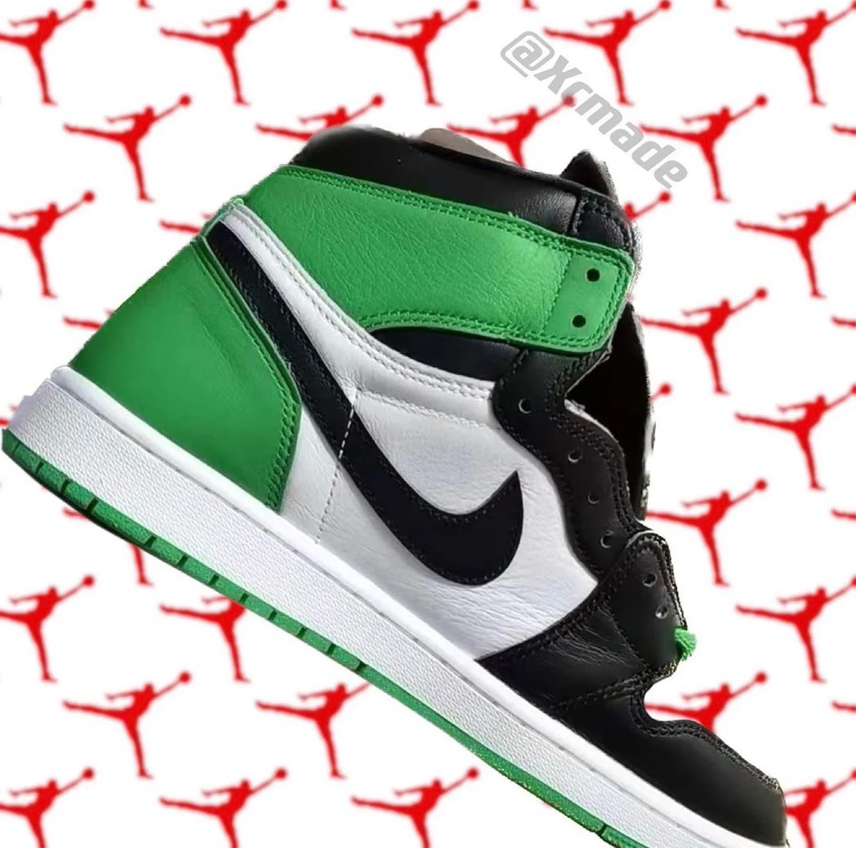 Air Jordan 1 High OG Celtics Lucky Green DZ5485-031 Release Date Medial