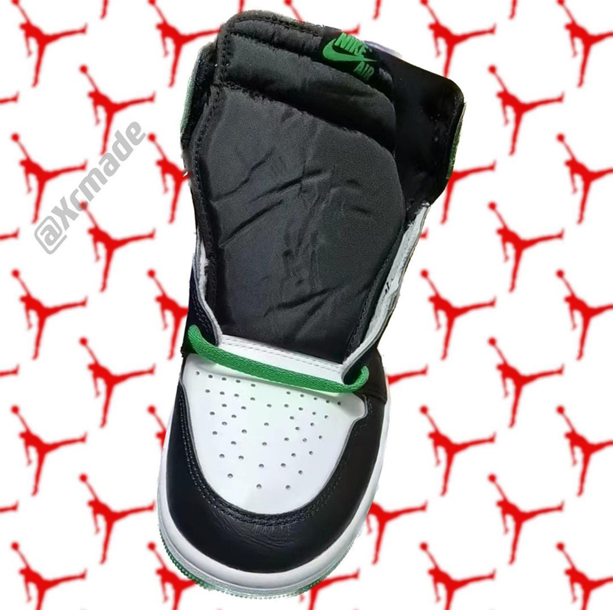 Air Jordan 1 High OG Celtics Lucky Green DZ5485-031 Release Date Tongue