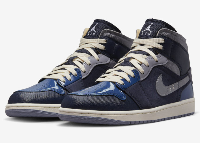 Air Jordan 1 Mid SE Craft Obsidian DR8868-400 Release Date | SBD