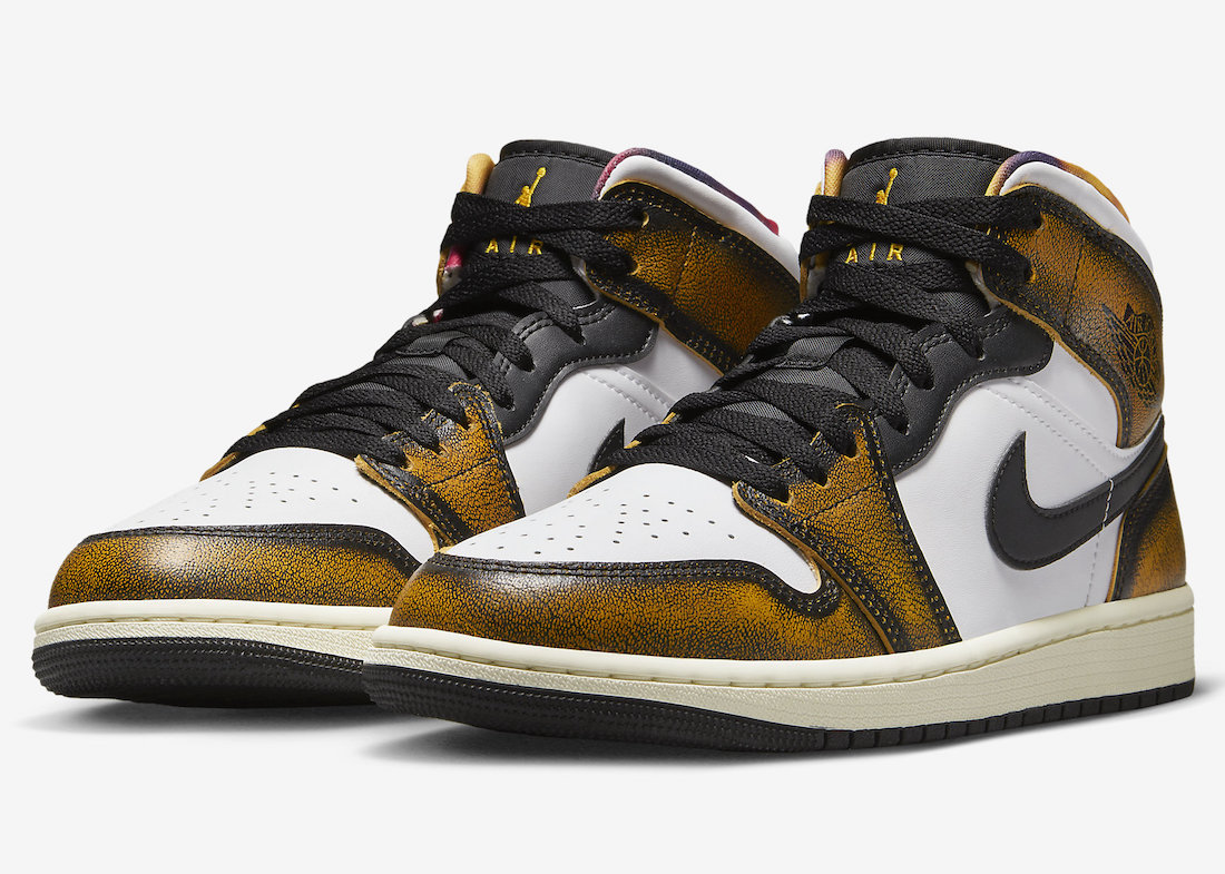 Another Air Jordan 1 Mid “Wear Away” Revealed