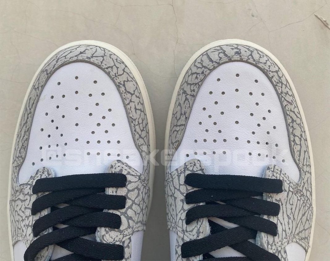 cement white jordans