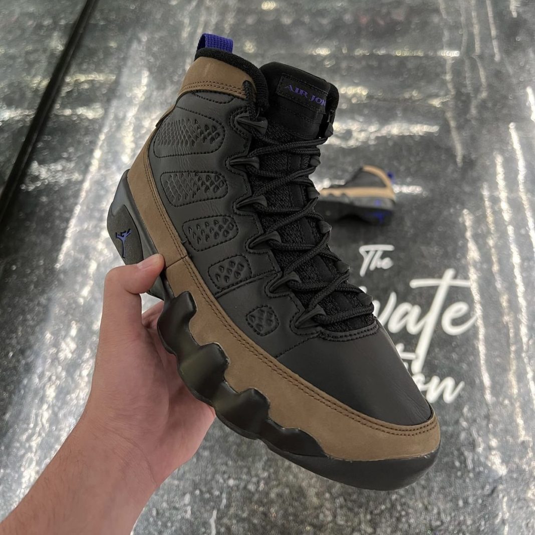 Air Jordan 9 Olive Concord CT8019034 Release Date SBD