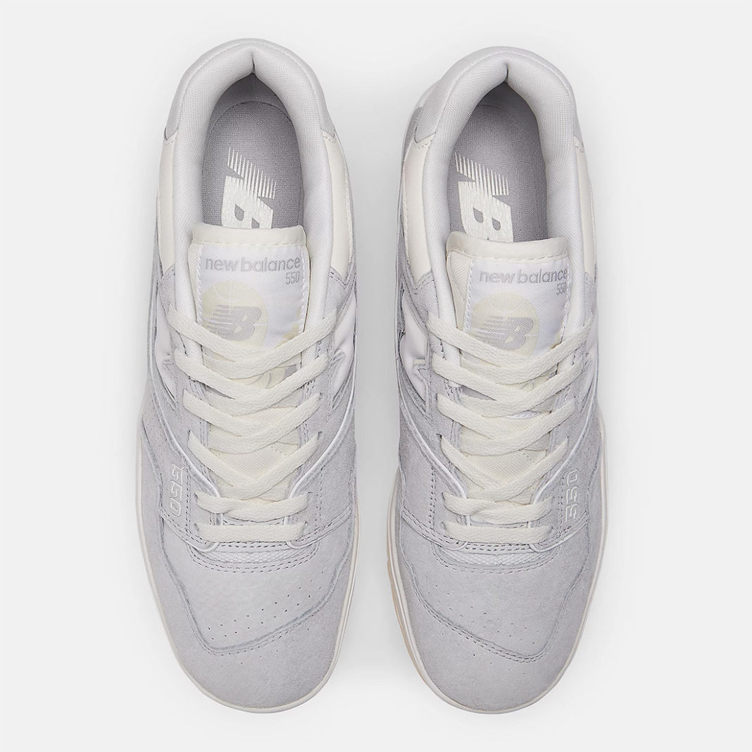 New Balance 550 Grey Suede BB550SLB Release Date SBD