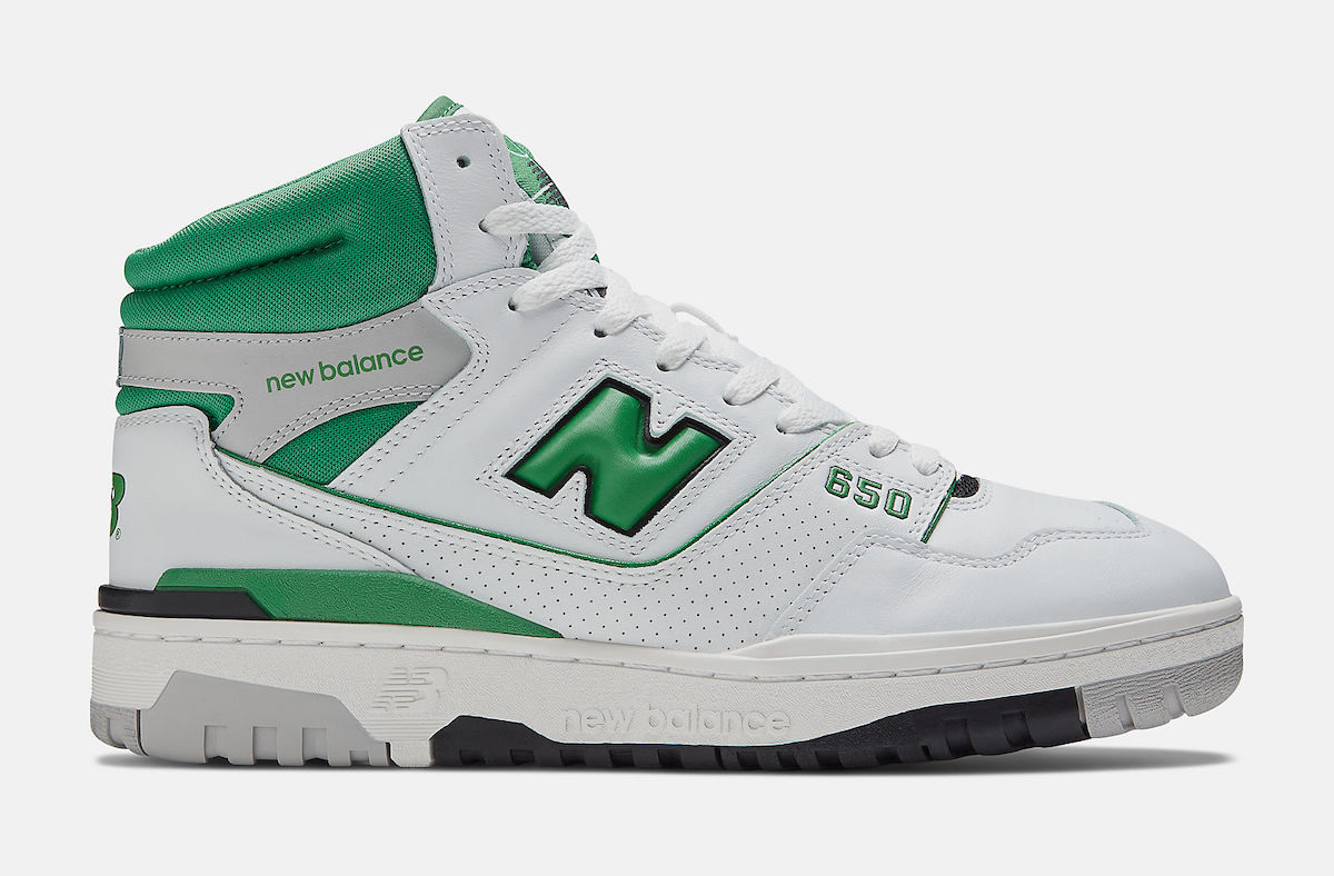 New Balance 650 White Green BB650RWG Release Date