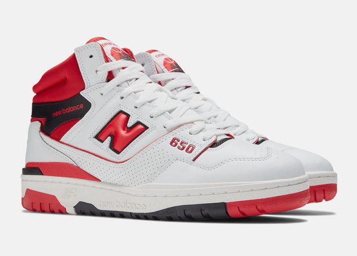 New Balance 650 White Red BB650RWR Release Date