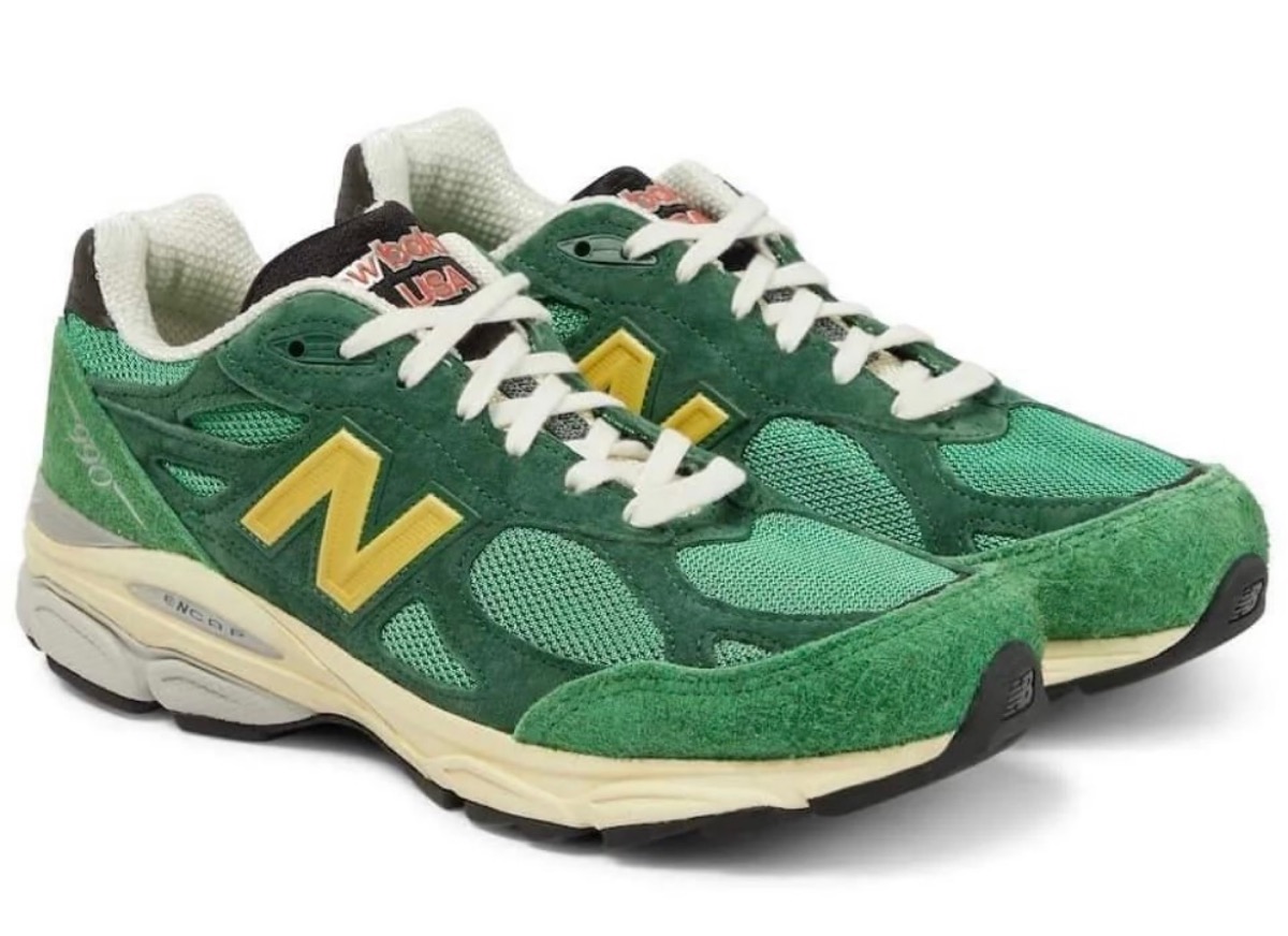 New Balance 990v3 Made in USA Green Yellow M990GG3 Release Date | SBD