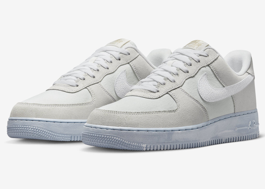 Nike Air Force 1 Low “Summit White” Comes With Cracked Detailing