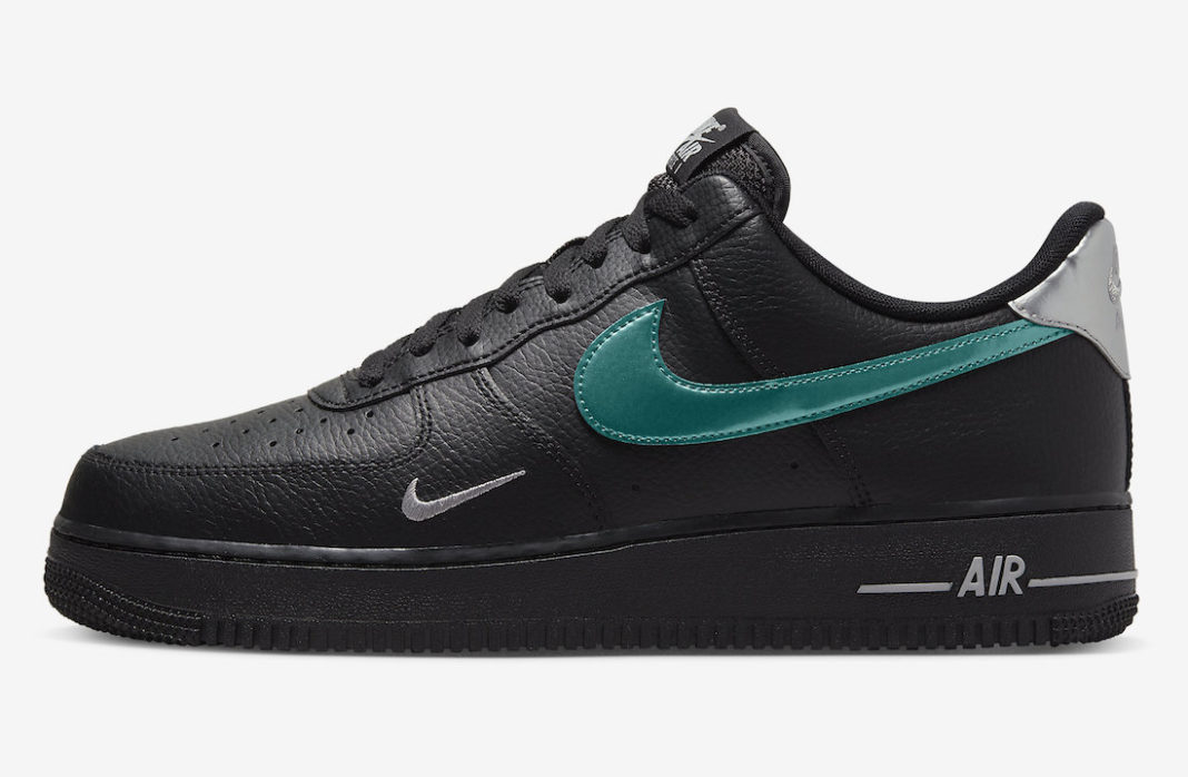 Nike Air Force 1 Low Black Blue Lightning Fd0654 001 Release Date Sbd 3759