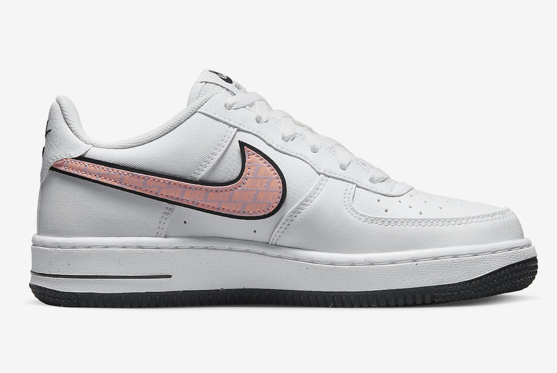 Nike Air Force 1 Low GS White Sunset Glow Doll DZ6307-100 Release Date