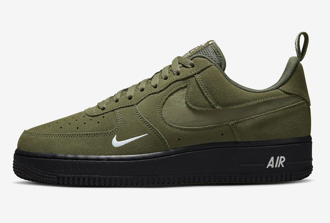 Nike Air Force 1 Low Olive Green Suede DZ45140-300 Release Date | SBD