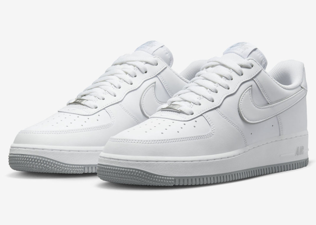 Nike Air Force 1 Low White Grey DV0788 100 Release Date 4 1068x762