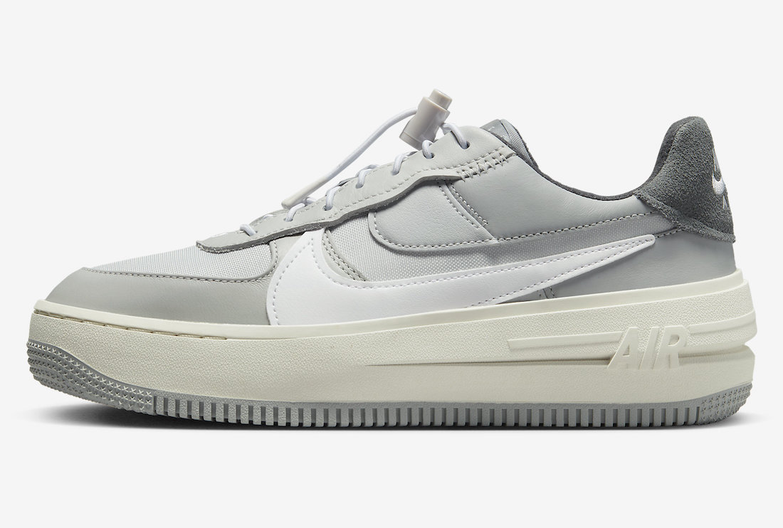 Nike Air Force 1 PLT.AF.ORM Grey White DZ4985-097 Release Date
